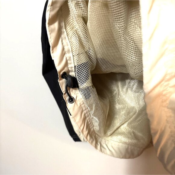 Vintage Hartwell Coretech Beige & Black Lightweight Polyester Windbreaker Jacket - Picture 7 of 7